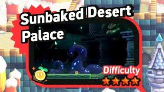 Sun Baked Desert Palace 100% All Coins and Wonder Seeds Super Mario Bros Wonder