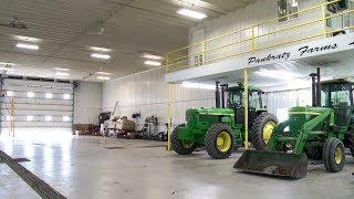 Custom Farm Shop with Mezzanine