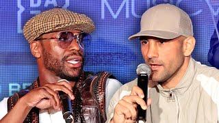 Floyd Mayweather Jr vs John Gotti III • FULL Rematch Press Conference & Face Off Video