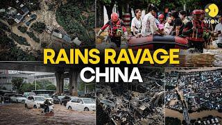 China braces for floods as a dozen die due to  heavy rainfall  WION Originals