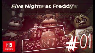 Five Nights at Freddy - Help Wanted switch EP.1 Troleando a Freddy