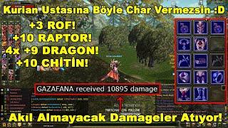 Kurian Ustası ImKira +10 Raptorlu +3 ROFlu Kuriana Girip Akıl Almayacak Damage Atıyor Knight Online