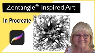 Zentangle® Inspired Art - PROCREATE for BEGINNERS