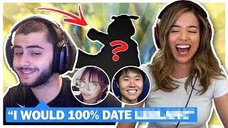 REVEALING SECRET LEAGUE CRUSHES Picking each others Champions Ft. Yassuo - Pokimane LoL