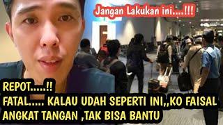 REPOT  KO FAISAL ANGKAT TANGAN TIDAK BISA BANTU