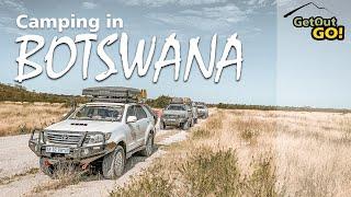 Camping in Botswana - Moremi Savuti Chobe and Kubu Island