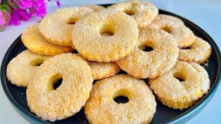 Questi  biscotti si sciolgono in bocca buoni e semplici biscotti facile senza burro #asmr
