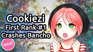 Cookiezis first map rank #1 crashes Bancho Everlasting Message FINAL