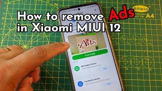 How to remove Ads in Xiaomi Phone MIUI 12