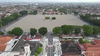 Titik Nol Kilometer Yogyakarta Drone View