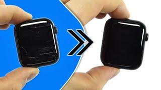Cómo eliminar las rayadas de tu Apple Watch  en casa - Sin reemplazo de pantalla -  Zcratch UV
