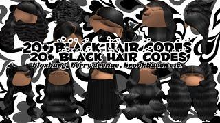 20+ Roblox Black Hair Codes . bloxburg  berry avenue  brookhaven etc 