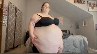 ssbbw massive belly play