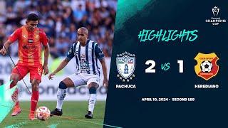 Champions Cup  Pachuca 2-1 Herediano  Quarterfinals ConcaChampions 2024