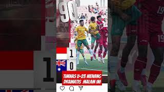 Timnas U-23 Menang Dramatis lawan Timnas Australia #timnasu23 #timnasindonesia
