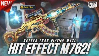 TIME TO LEAVE GLACIER M416?  NEW ON-HIT EFFECT M762 SKIN - PUBG MOBILE  SOLO vs SQUADS