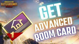 How to Get Advance Room Card in Pubg Mobile 2024?