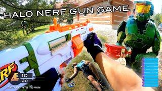 NERF GUN GAME  HALO EDITION Nerf First Person Shooter