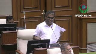 Goan Reporter Mla Cruz Speaks on Demands Fisheries F&B Animal Husbandry in Assembly on Day 5