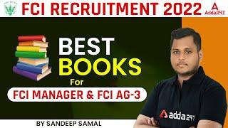 Best Books for FCI Manager & FCI AG 3  FCI Recruitment 2022  By Sandeep Samal