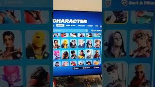 is my account stacked? #anime #fortnite #skin #battleroyale