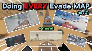 Playing ALL The Evade MAPS - ROBLOX Evade Gameplay #72