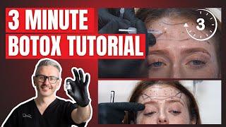 Simple Botox Tutorial  Common Botox Patterns  Botox Units Guide