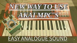 A NEW WAY TO USE YOUR AKAI MPC TO GET A ANALOGUE SOUND- MPC KEY 37 MPC ONE MPC BETA3.0 MPCLIVE II