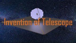 Invention of telescope Evolution of telescope #telescope #radiotelescope #hubbletelescope #jwst