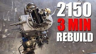 Motorcraft 2150 Rebuild in 3 Minutes