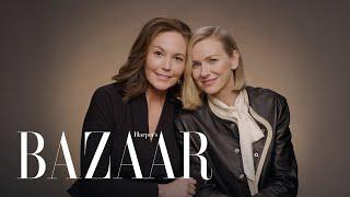 Naomi Watts and Diane Lane Quiz Each Other On Their Iconic Careers  All About Me  Harpers BAZAAR