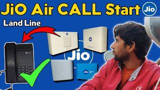 Jio Airfiber Land line Calling Start  How To setup Jio Air Calling Free  WiFi Calling Reality 