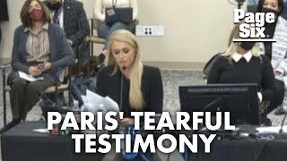 Paris Hilton cries while testifying about abuse at Provo Canyon School  Page Six Celebrity News