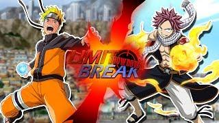 Naruto Uzumaki VS Natsu Dragneel Naruto VS Fairy Tail  Limit Break Showdown