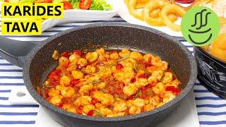 Pan Fried Butter Shrimp with Tomato Sauce