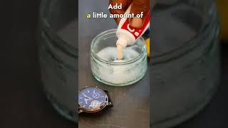 Clean Leather Watch Strap Smell with Toothpaste & Baking Soda