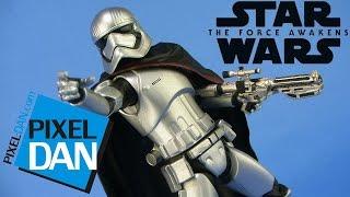 Star Wars Elite Series Captain Phasma Disney Store Exclusive Figure Video Review