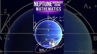 How Neptune Was Discovered Using Mathematical Observation #shorts