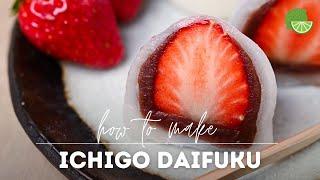 Easy Ichigo Daifuku Recipe Strawberry Mochi