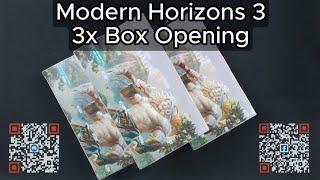 Tier Zero Gaming Presents 3x Modern Horizons 3 Box Opening  Music by Slynk June 9 2024