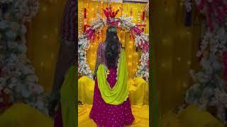 bridal stage entry in wedding #shortvideo #ytshortsindia #bridal #wedding