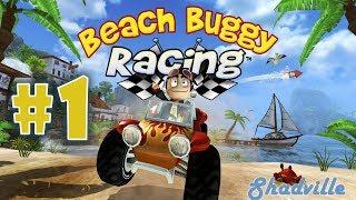 Beach Buggy Racing PS4 Прохождение игры #1 Пляжные гонки на багги