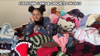 ৎ˚₊‧₊Everything I Knit & Crocheted in 2023₊‧₊˚౨