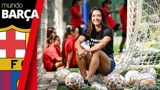 FC BARCELONA  Aitana Bonmatí repasa toda la actualidad del Barça y habla sobre su Campus en Ribes