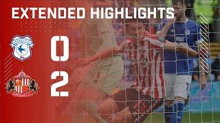 Extended Highlights  Cardiff City 0 - 2 Sunderland AFC