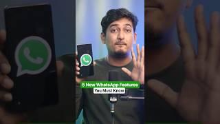 5 New Upcoming Features of WhatsApp  #Shorts