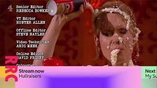 Lucy Beaumont @showing off with squirty cream