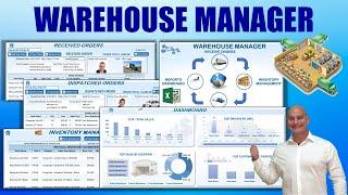 How To Create A Warehouse Management System With Inventory In Excel FREE DOWNLOAD