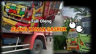 Truk Anti Bokep  oleng parah sampai gasruk