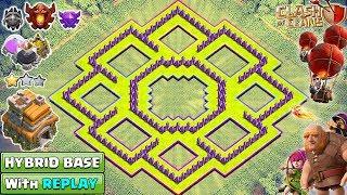 INSANE TH7 TROPHYFARMING Base 2018 with REPLAY  Town Hall 7 Base Design DEFENSE - Clash of Clans